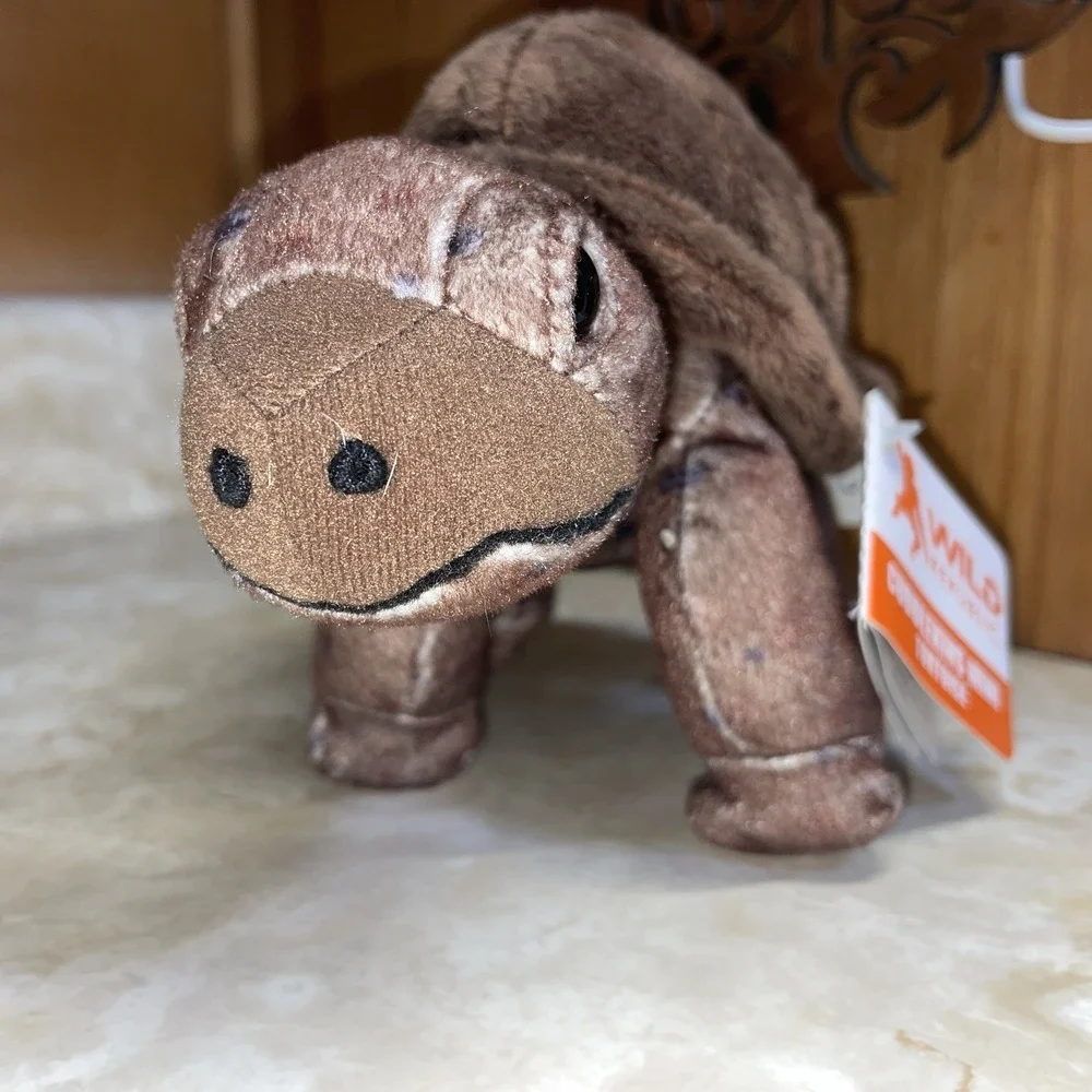 Wild Republic Cuddlekins Mini Tortoise 7 Inch‎ Plush Figure NEW IN STOCK